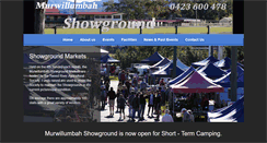 Desktop Screenshot of murwillumbahshowground.com